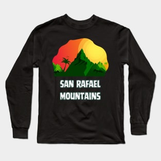 San Rafael Mountains Long Sleeve T-Shirt